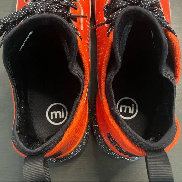 Adidas Damian Lillard Custom Orange Black Men's Basketball Shoe Size 12 - Picture 12 of 14